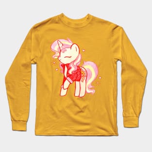 happy sun chip Long Sleeve T-Shirt